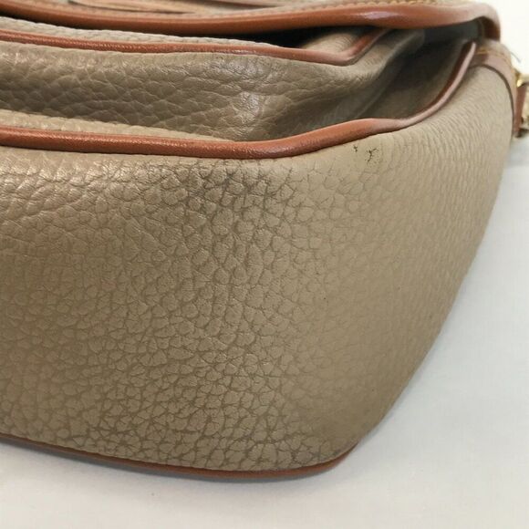 Vintage Dooney & Bourke Square Carrier Crossbody Bag All-Weather Pebbled Leather - Picture 11 of 16